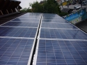 Impianto fotovoltaico integrato architettonicamente da 3,68 kWp <br /> 16 moduli Solarday PX60-230 <br /> Biella